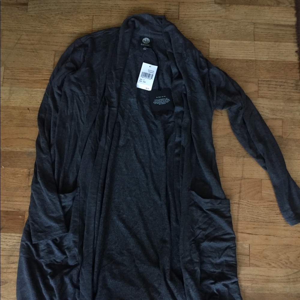 NWT Long Soft Grey Cardigan - Nordstrom